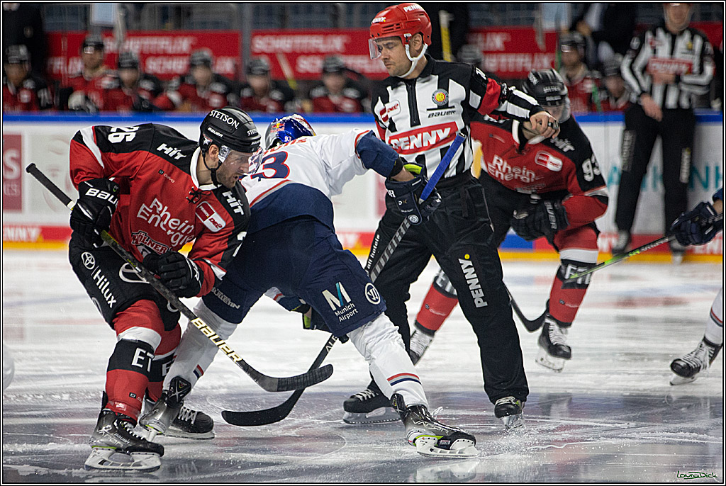 PENNY DEL;  Koelner Haie - Red Bull Muenchen; Koeln, 18.02.2022